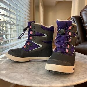 Girls Merrell Snow Bank Waterproof Boots Size 13